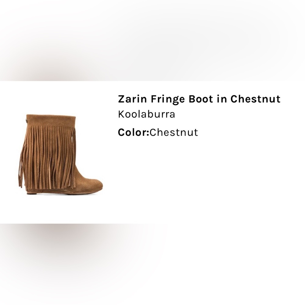 Koolaburra suede fringe boots